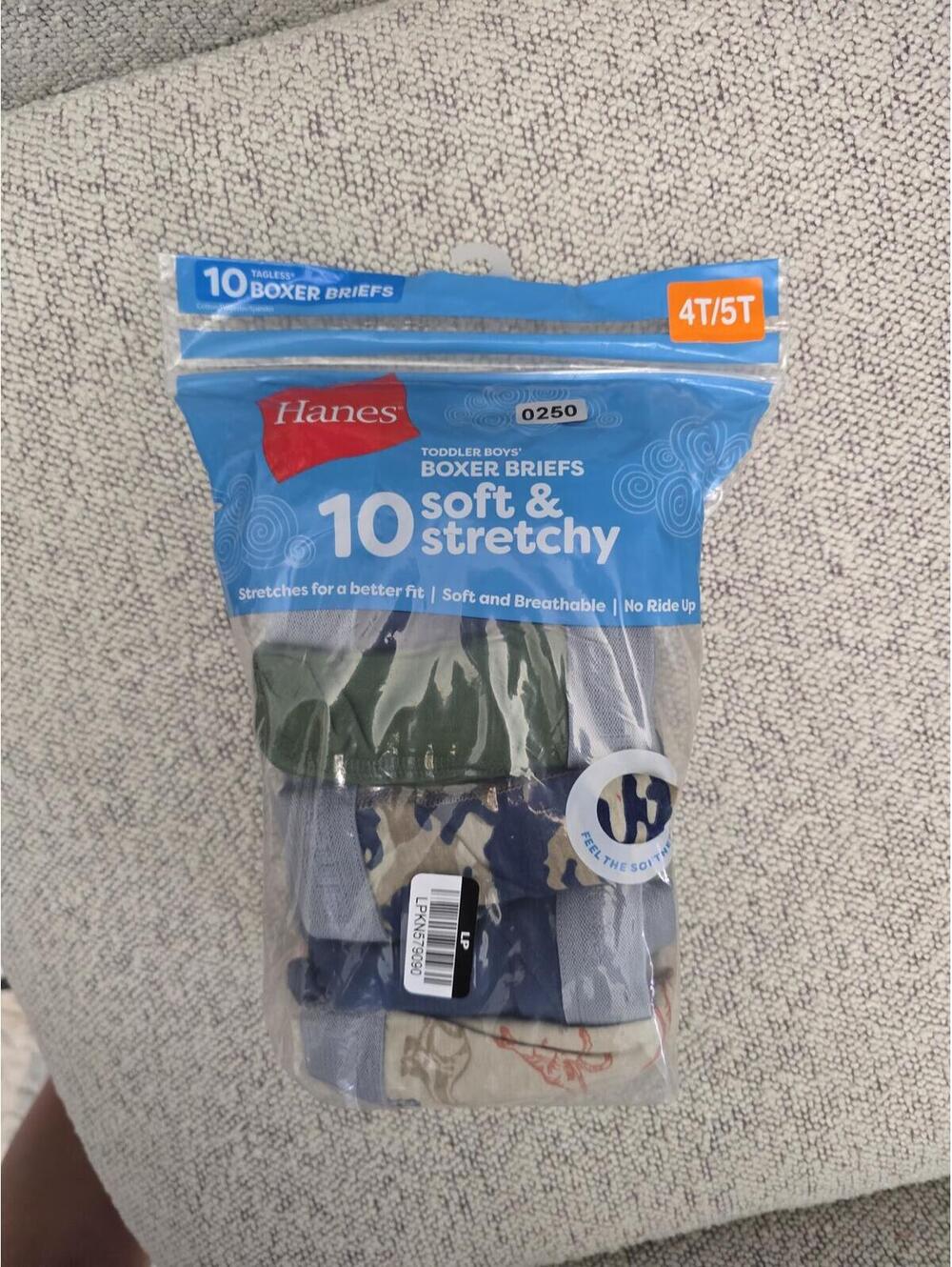 4t/5t brand new boxer briefs item 250 bin 19